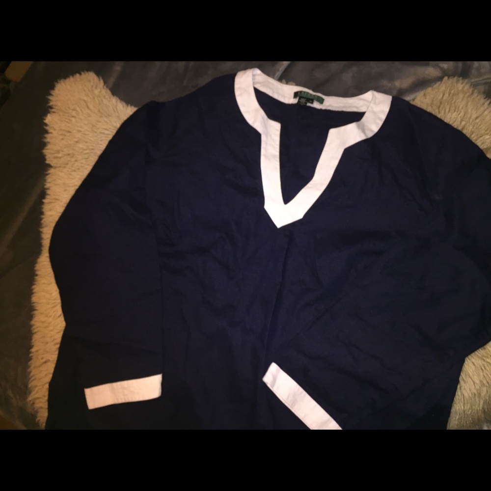 Ralph Lauren plus size tunic shirt